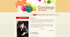 Desktop Screenshot of mysingaporeconcierge.com